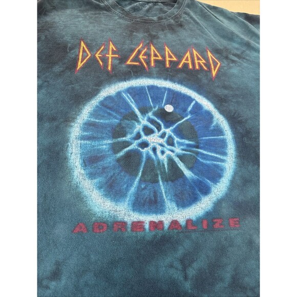 Def Leppard Adrenalize band T-shirt One Size Band Tee Music Classic Rock Tee - Picture 5 of 6